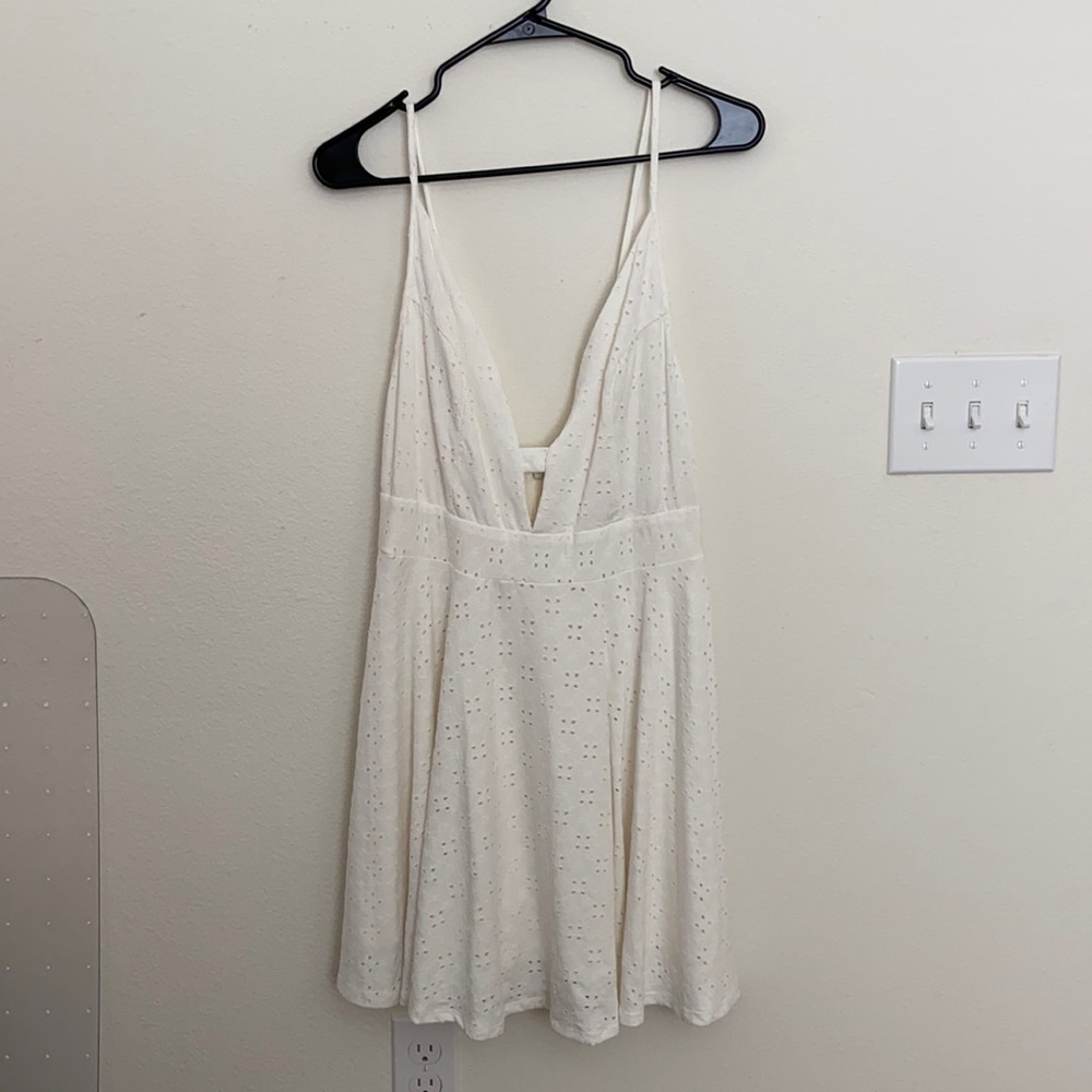 White dress